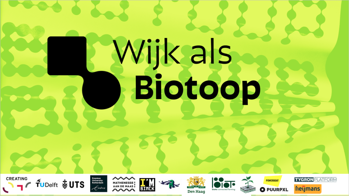Wijk als Biotoop logo and consortium partners